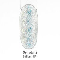 Serebro, Гель-лак "Brilliant" №01,11мл - 701393