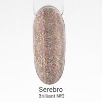 Serebro, Гель-лак "Brilliant" №03,11мл - 701416