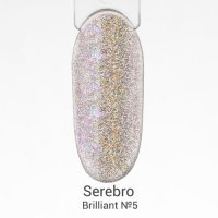 Serebro, Гель-лак "Brilliant" №05,11мл - 701430