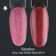 Serebro, Гель-лак светоотражающий Glitter flash №10,11мл - 708569 - скидки в DIAMANT, дешевле только даром
