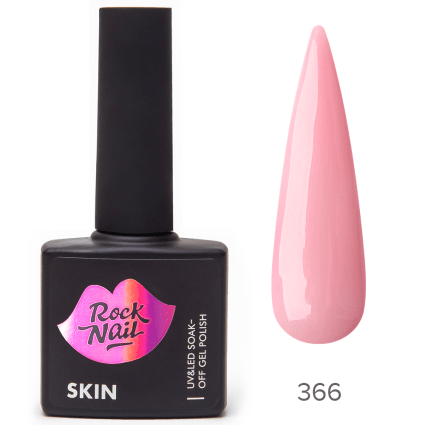 RockNail, Гель-лак, Skin 366 Pink Honey Skin,10ml - 401432
