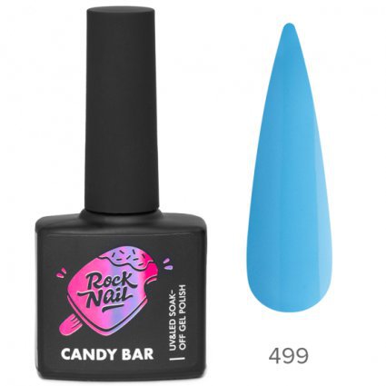RockNail, Гель-лак, Candy Bar 499 Candy At The Club,10ml - 401845