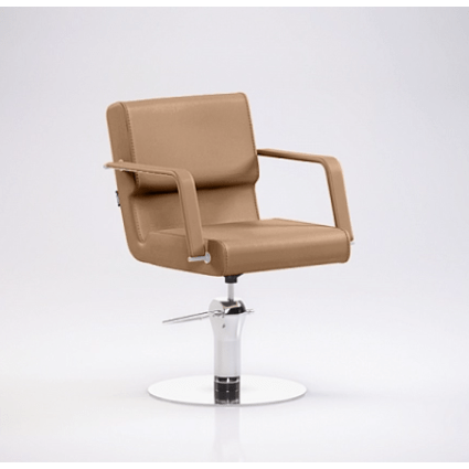 Парикмахерское кресло Belluna, Torf,экокожа, коричневый - 227138