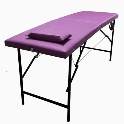 Кушетка, массажный стол LX5, фиолетовая - 604408