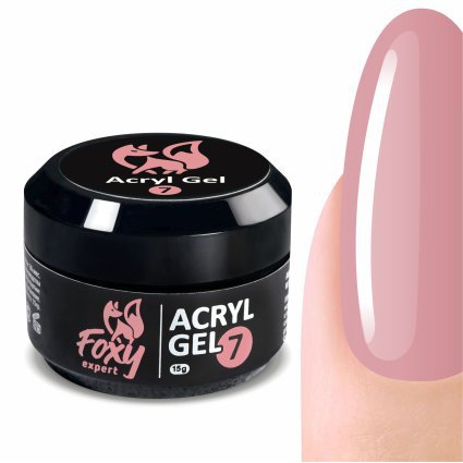 Foxy Expert, Акрил-гель (Acryl gel) №07, 15ml - 810002