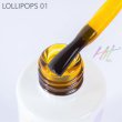 Hit gel, Гель-лак  Lollipops,9мл,№01 - 529012 - скидки в DIAMANT, дешевле только даром