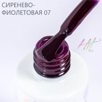 Hit gel, Гель-лак Lilac,9мл,№07 plum - 521016