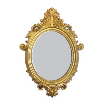Зеркало, винтажное, овальное, золото 54*49cm - 615800