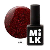 Milk, Гель-лак Red Only №834 All In Red - 502941