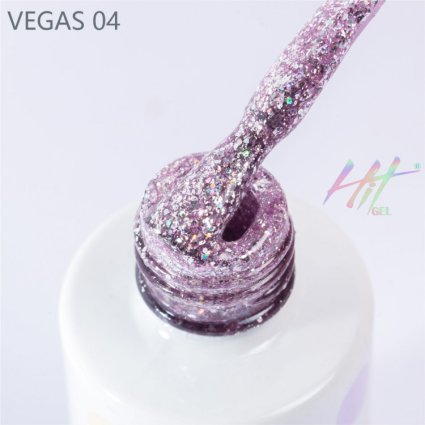 Hit gel, Гель-лак Vegas, 9мл,№04 - 522907
