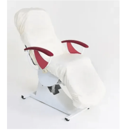 WL Чехол на педикюрное кресло 90x200, ПВХ, белые - 636188