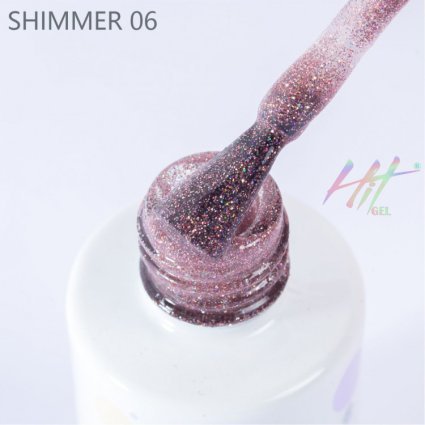 Hit gel, Гель-лак Shimmer, 9мл,№06 - 701119