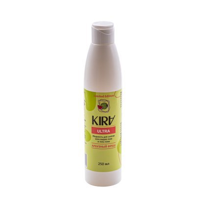 KIRA, Жидкость для снятия всех видов лака и гель-лака Арбузный фреш 250мл. Ultra - 920971