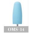 Силиконовая фреза OMS-14 конус (10мм) закругленный ,голубой 031495  - скидки в DIAMANT, дешевле только даром