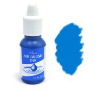 Sina Airbrush Paint - Краска №010 (Carribean Blue) к аэрографу на воде 7мл