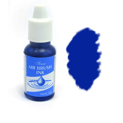 Sina Airbrush Paint - Краска №007 (Blue) к аэрографу на воде 7мл
