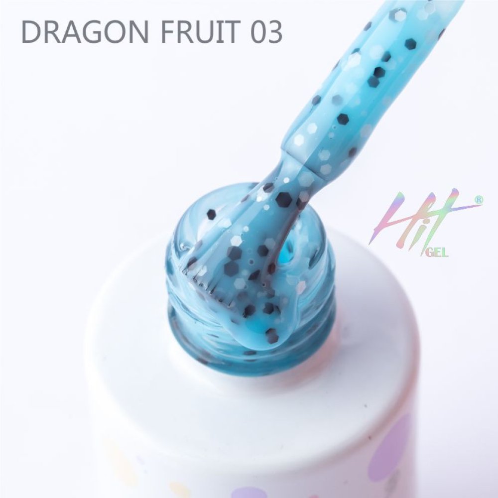 Hit gel, Гель-лак Dragon fruit, 9мл, №03 - 705445