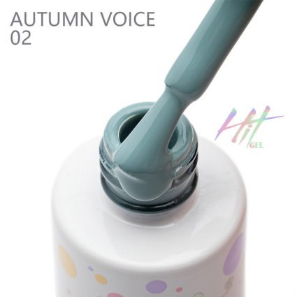 Hit gel, Гель-лак "Autumn voice" №02, 9мл - 715567