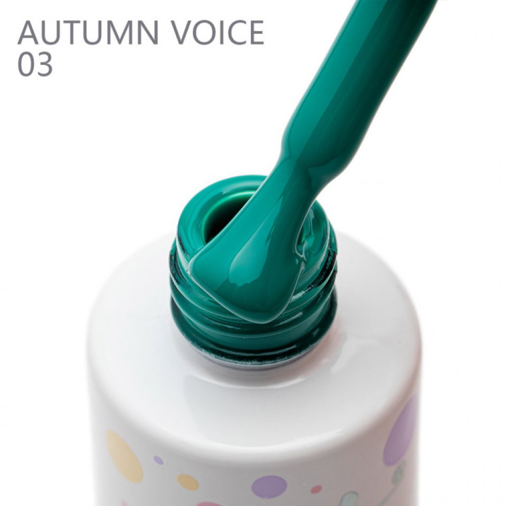 Hit gel, Гель-лак "Autumn voice" №03, 9мл - 715574 - скидки в DIAMANT, дешевле только даром