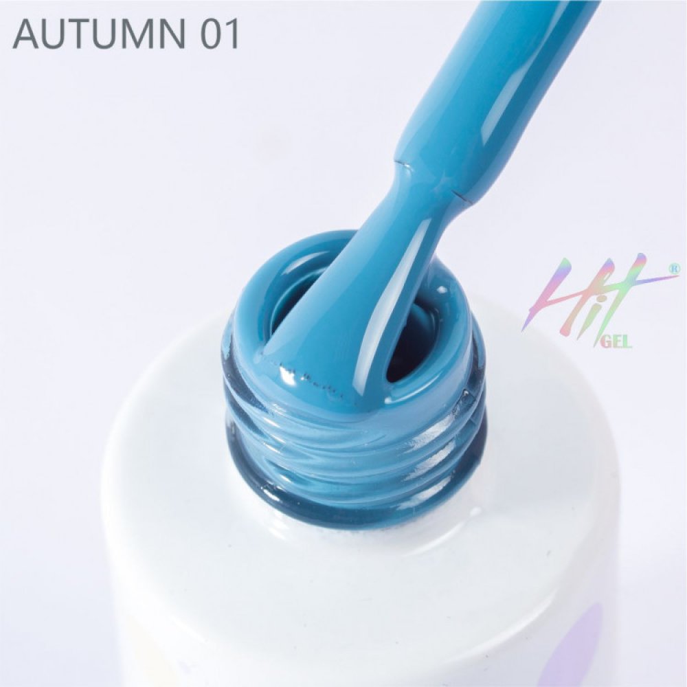 Hit gel, Гель-лак "Autumn" №01, 9мл - 522624 - скидки в DIAMANT, дешевле только даром