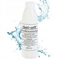 Gel-off, Жидкость д/обезжиривания и удаления липкого слоя 250мл.Cleanser - 685473