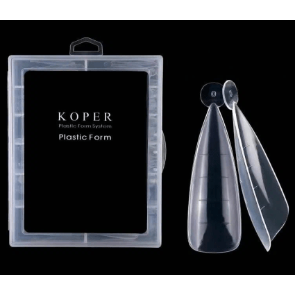 Koper, Верхние Формы для наращивания, ногтей с разметкой, острые - 629203