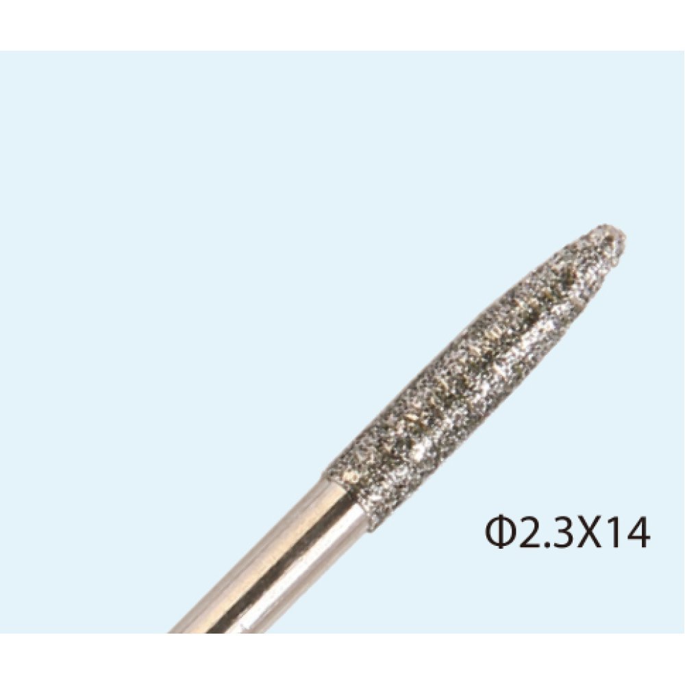 Алмазная фреза Ф2.3x14  D-4 - 109404 - скидки в DIAMANT, дешевле только даром