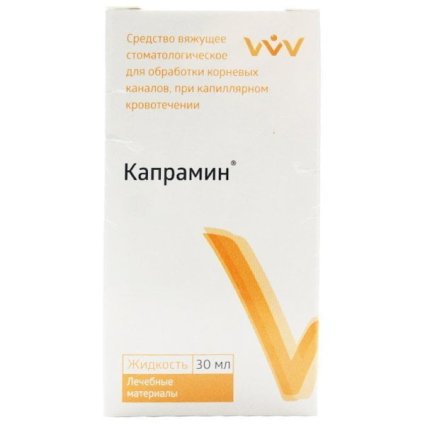 Капрамин  - гемостатическая жидкость 30мл(Владмива) - 039231
