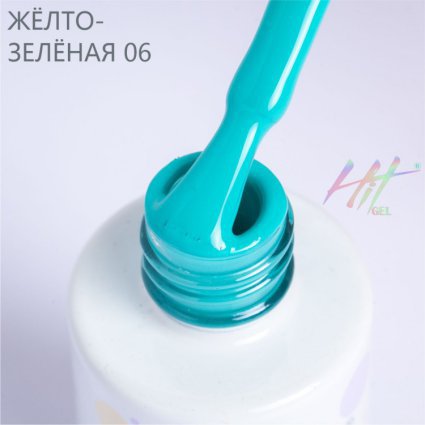 Hit gel, Гель-лак Green №06, 9мл - 520040