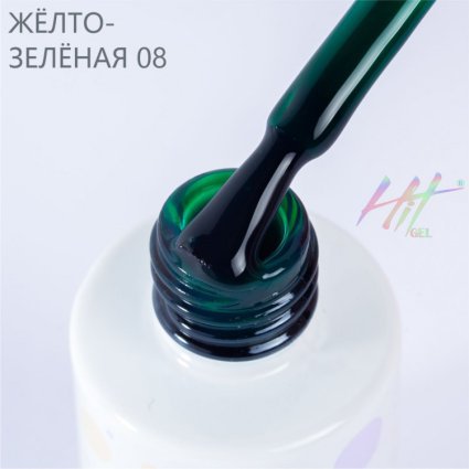 Hit gel, Гель-лак Green №08, 9мл - 520675