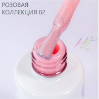 Hit gel, Гель-лак Pink №02, 9мл - 519327