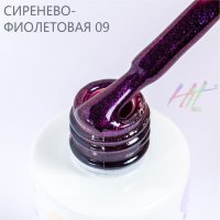 Hit gel, Гель-лак Lilac,9мл,№09 Plum - 521030