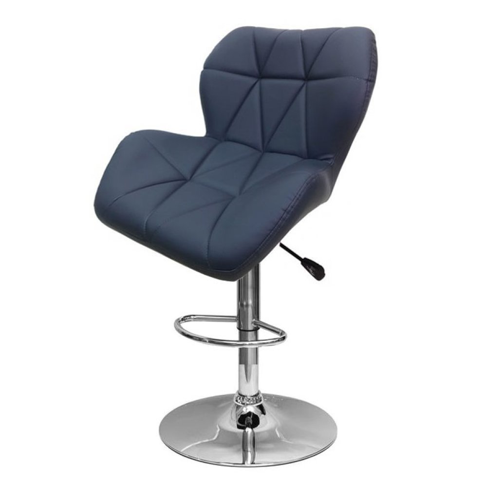 Барный стул, Europa Luxe,112см, темно-серый, экокожа - 632463