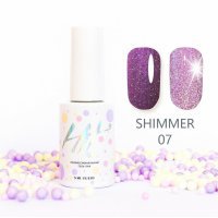 Hit gel, Гель-лак Shimmer, 9мл,№07 - 701126