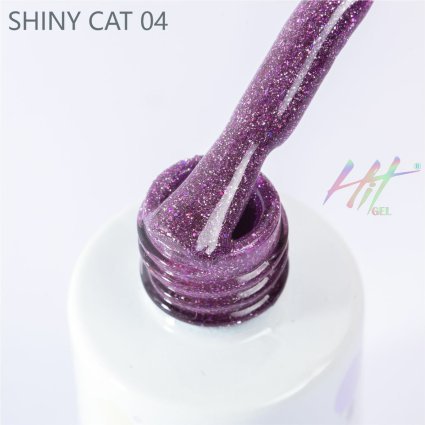 Hit gel, Гель-лак Shiny cat, 9мл,№04 - 528671