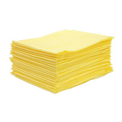 Салфетки в сложении стандрать 40*50см, желтые - 035789