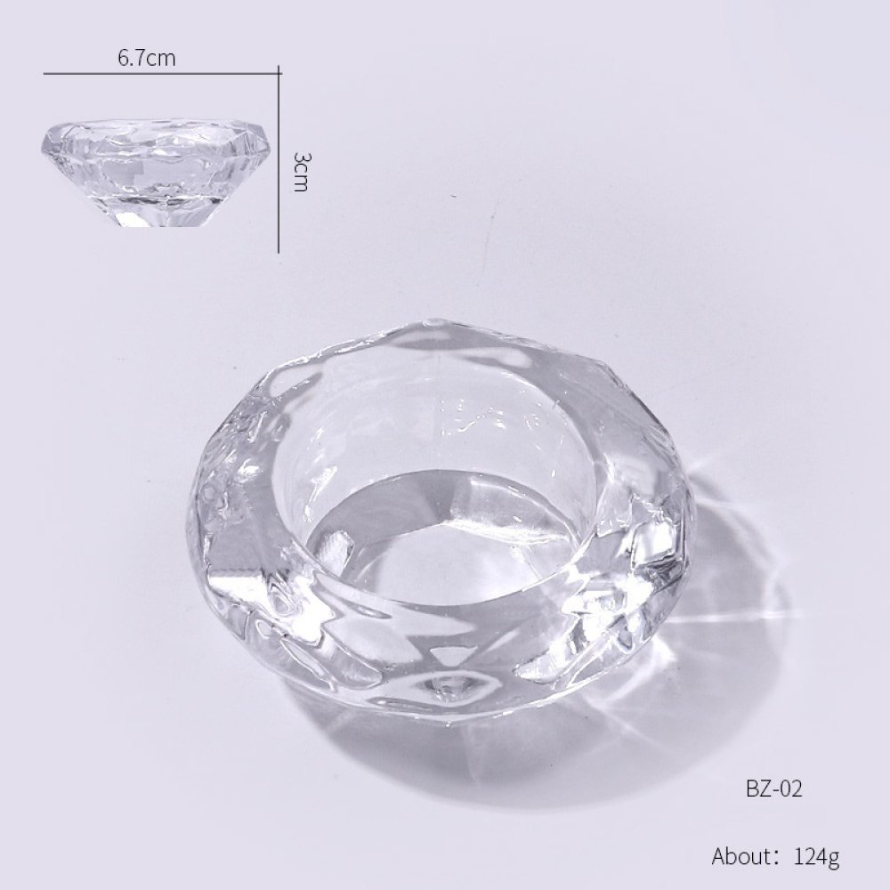Стаканчик стеклянный для жидкости №02 - 607713 - скидки в DIAMANT, дешевле только даром