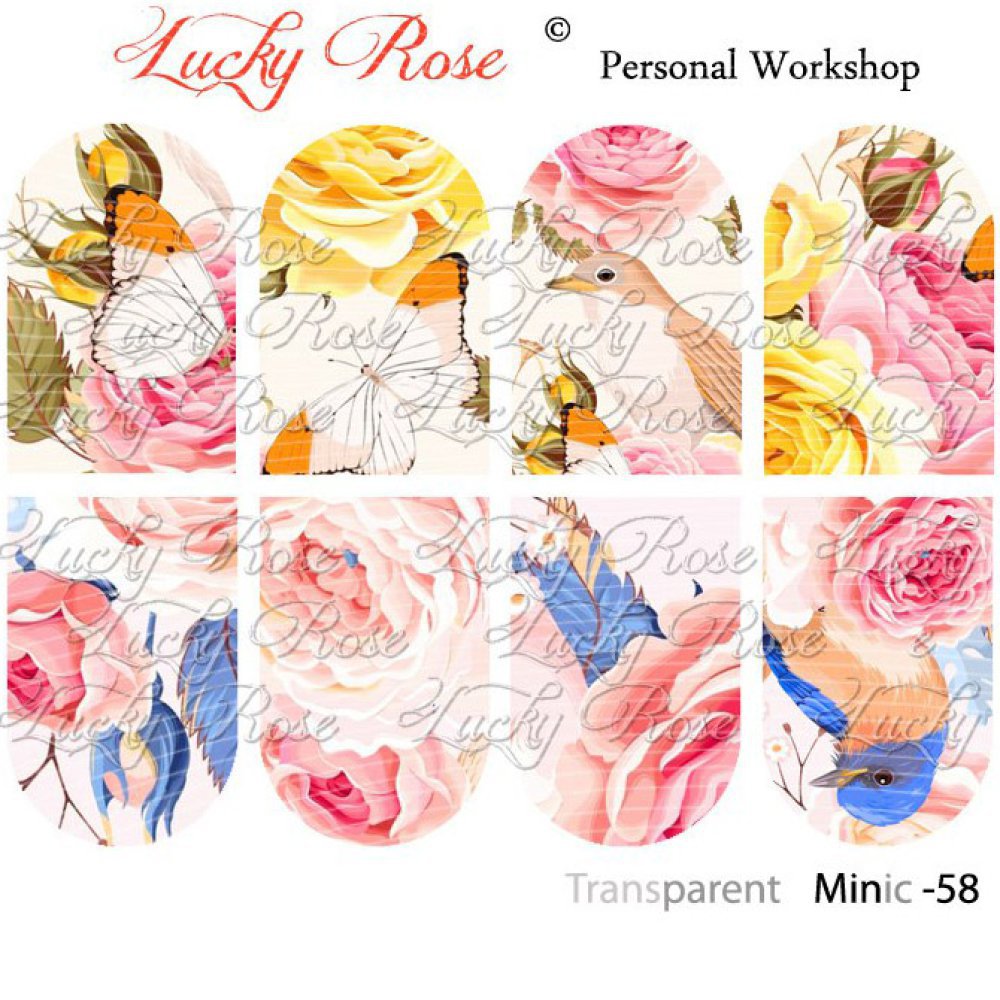 Слдайдер дизайн Minic-58 Lucky Rose Clube 046550 - скидки в DIAMANT, дешевле только даром