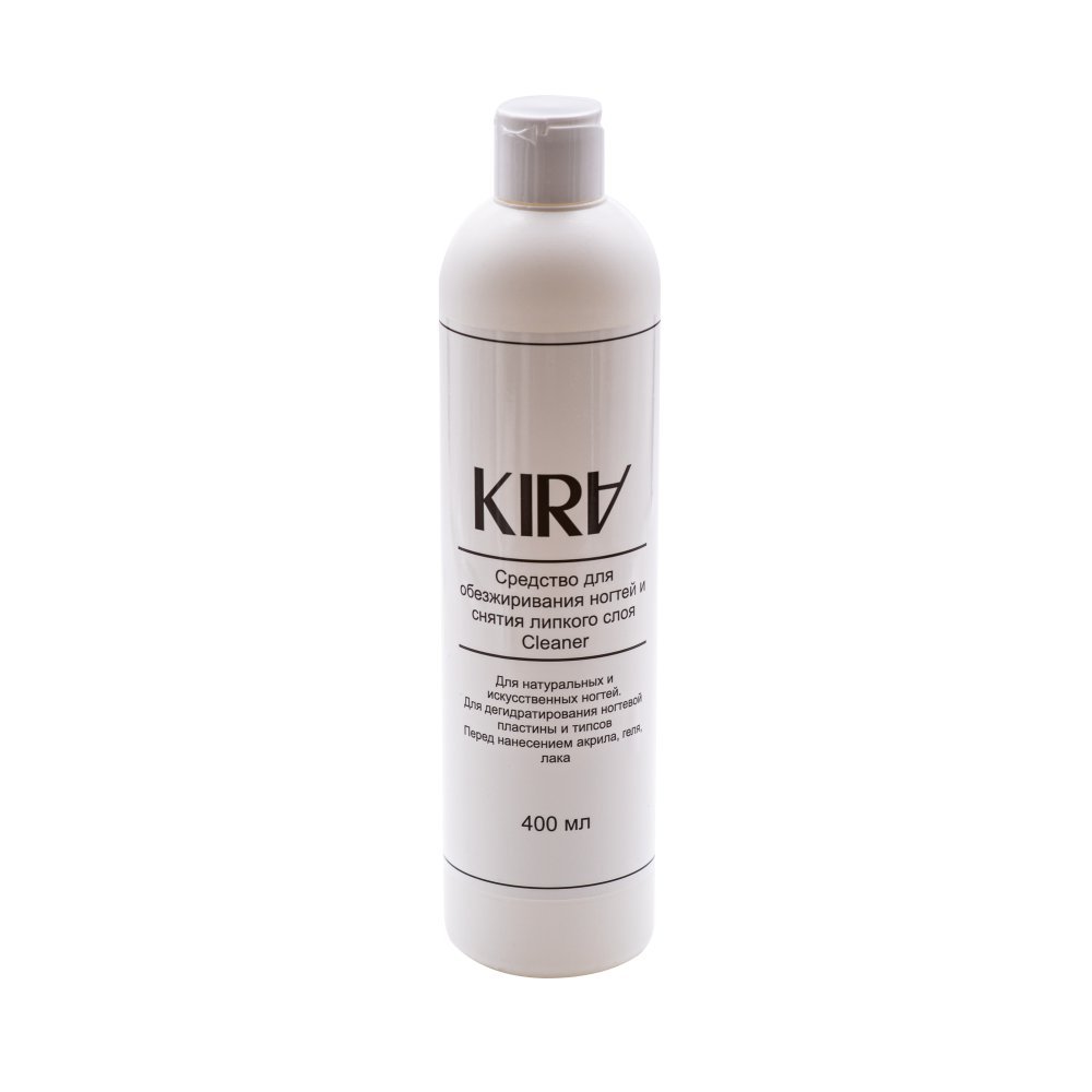 Kira, Средство для обезжиривания и снятия лс Cleaner Professional, 400мл - 635747 - скидки в DIAMANT, дешевле только даром