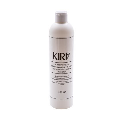 Kira, Средство для обезжиривания и снятия лс Cleaner Professional, 400мл - 635747