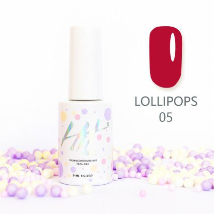 Hit gel, Гель-лак  Lollipops,9мл,№05 - 529050