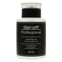 Gel-off, Средство д/снятия гель лака Professional, 200мл - 741216