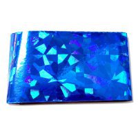 Foil Nails big - Фольга Ромб-синие кристалы №4S-38 032504