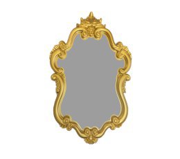 Зеркало, винтажное, прямоугольное, золото 80*52cm - 615787