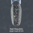 Nail Republic, гель-лак светоотражающий BRIGHT Flash,№1091,(10 мл) - 861753 - скидки в DIAMANT, дешевле только даром