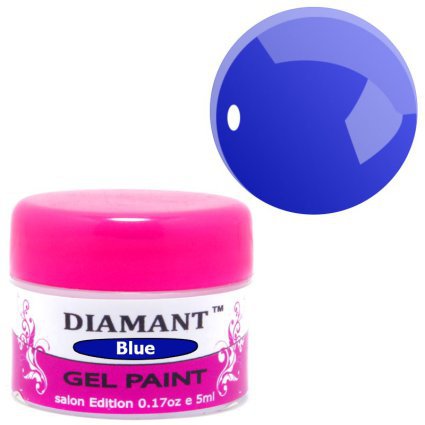 DIAMANT, Гель краска для дизайна, 5ml - Blue/Синяя -  057934