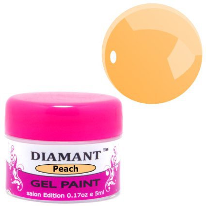DIAMANT, Гель краска для дизайна, 5ml - Peach/Персиковая -  057989